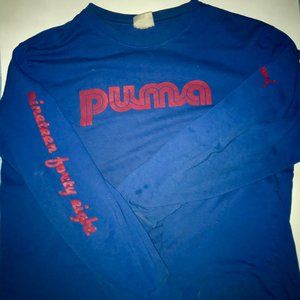Vintage Puma - nineteen forty eight - long-sleeve